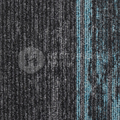 Ковровая плитка IVC Carpet Tiles Art Fields Organic Shift 955, 750*250*6.5 мм