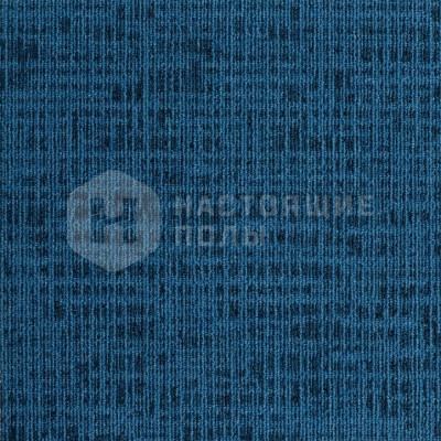 Ковровая плитка IVC Carpet Tiles Balanced Hues 565 Blueteal, 500*500*7 мм