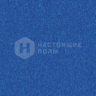 Ковровая плитка Interface Heuga 727 4122159 Real Blue (PD), 500*500*5.8 мм