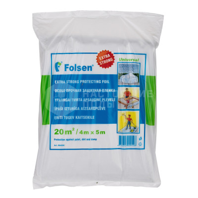 Пленка защитная Folsen Extra Strong, 4*5 м