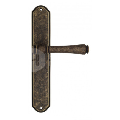 Дверная ручка на планке Venezia Callisto VNZ1500 PL02 бронза античная
