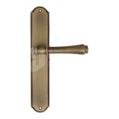 Дверная ручка на планке Venezia Callisto VNZ1487 PL02 бронза матовая