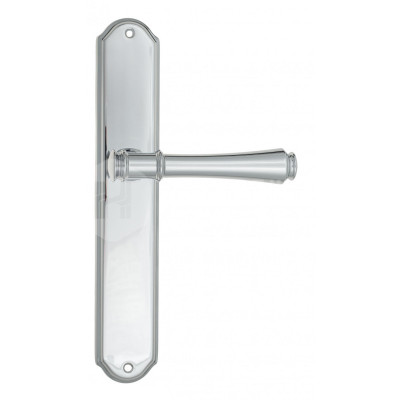 Дверная ручка на планке Venezia Callisto VNZ3279 PL02 хром