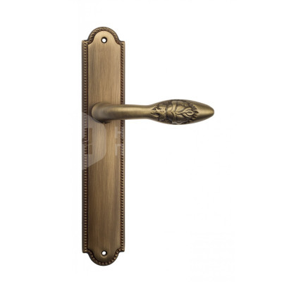 Дверная ручка на планке Venezia Casanova VNZ200 PL98 бронза матовая
