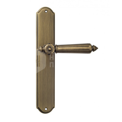 Дверная ручка на планке Venezia Castello VNZ217 PL02 бронза матовая