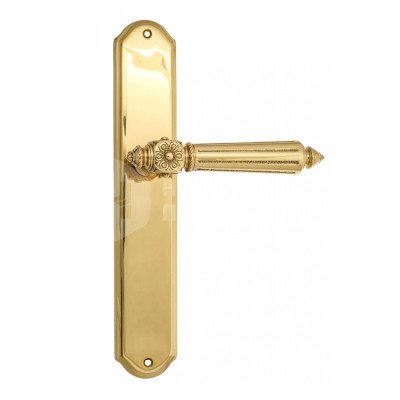 Дверная ручка на планке Venezia Castello VNZ218 PL02 латунь