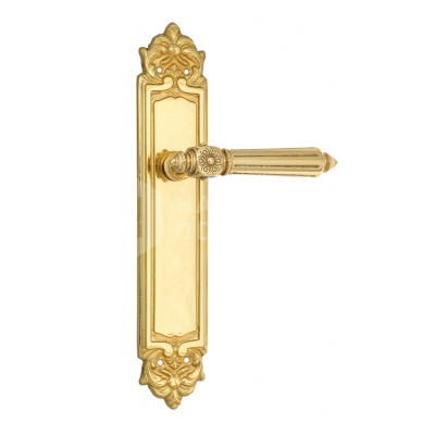 Дверная ручка на планке Venezia Castello VNZ222 PL96 латунь