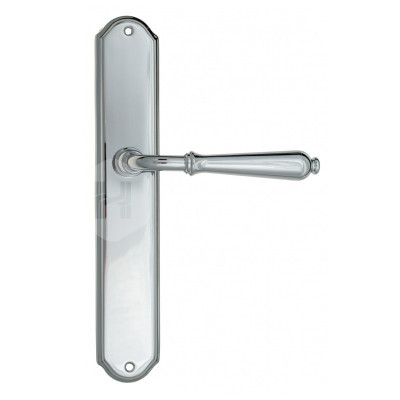 Дверная ручка на планке Venezia Classic VNZ1457 PL02 хром