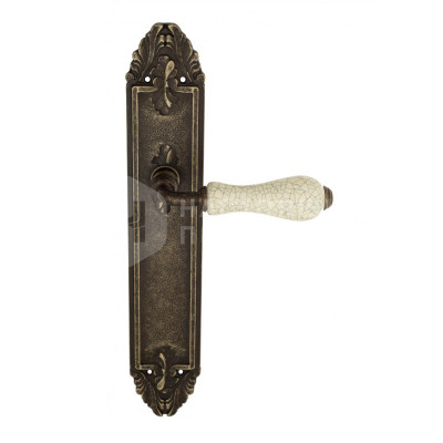 Дверная ручка на планке Venezia Colosseo VNZ2462 PL90 бронза античная