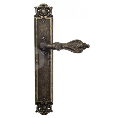 Дверная ручка на планке Venezia Florence VNZ300 PL97 бронза античная