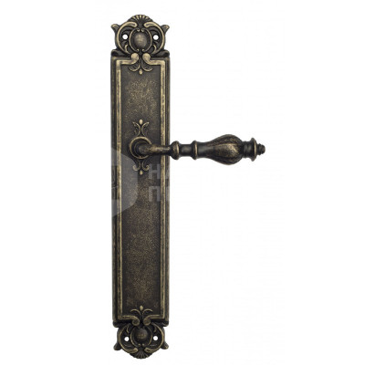Дверная ручка на планке Venezia Gifestion VNZ738 PL97 бронза античная