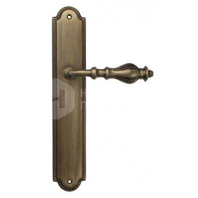 Дверная ручка на планке Venezia Gifestion VNZ330 PL98 бронза матовая
