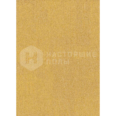 Ковровая плитка IVC Carpet Tiles Rudiments Teak 159 Gold yellow, 500*500*6.2 мм