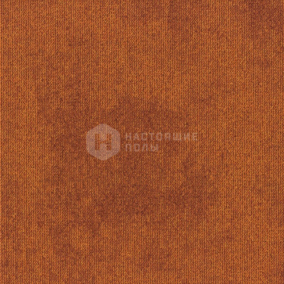 Ковровая плитка IVC Carpet Tiles Rudiments Basalt 273 Orange rust, 500*500*6.2 мм