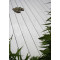 Террасная доска из ДПК TerraPol Практик Коэкструзия Жемчуг Моноколор Кантри 3D, 4000*147*23 мм