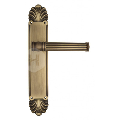 Дверная ручка на планке Venezia Impero VNZ1959 PL87 бронза матовая