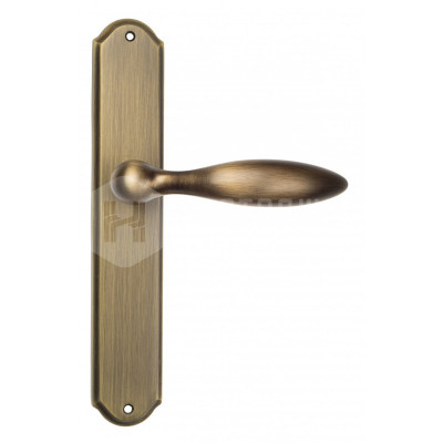 Дверная ручка на планке Venezia Maggiore VNZ390 PL02 бронза матовая