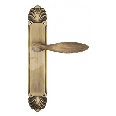 Дверная ручка на планке Venezia Maggiore VNZ3399 PL87 бронза матовая
