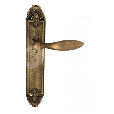 Дверная ручка на планке Venezia Maggiore VNZ2516 PL90 бронза матовая