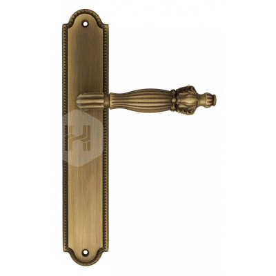 Дверная ручка на планке Venezia Olimpo VNZ1106 PL98 бронза матовая
