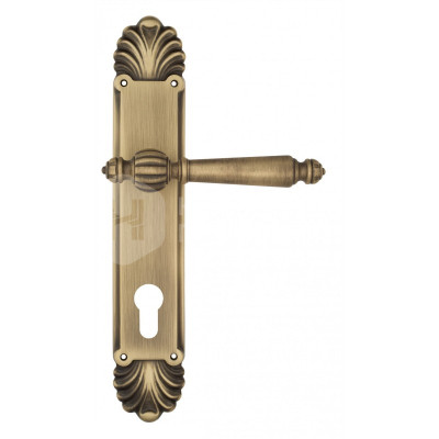 Дверная ручка на планке Venezia Pellestrina VNZ3476 PL87 бронза матовая