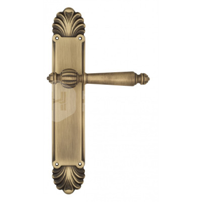 Дверная ручка на планке Venezia Pellestrina VNZ3479 PL87 бронза матовая