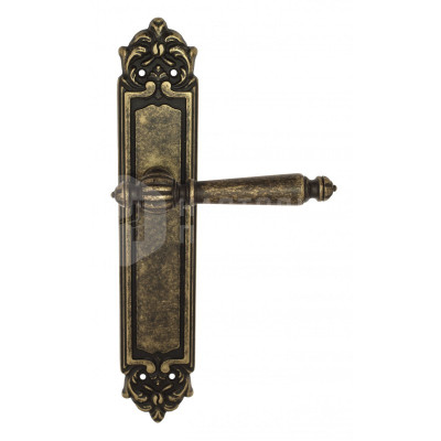 Дверная ручка на планке Venezia Pellestrina VNZ2058 PL96 бронза античная