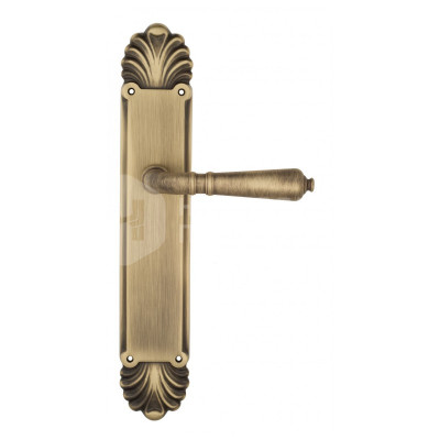 Дверная ручка на планке Venezia Vignole VNZ2866 PL87 бронза матовая