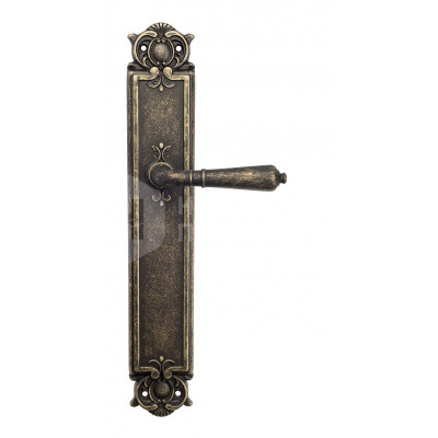 Дверная ручка на планке Venezia Vignole VNZ479 PL97 бронза античная