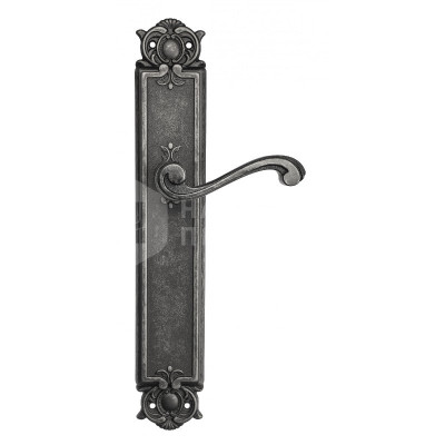 Дверная ручка на планке Venezia Vivaldi VNZ508 PL97 состаренное серебро