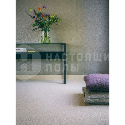Ковролин Best Wool Carpets Nature Pure Oslo 114 Pearl, 4000 мм